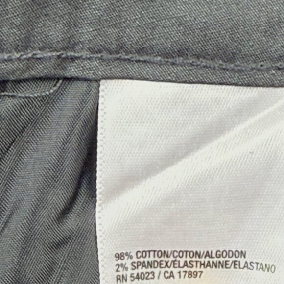 Old Navy Women's Stretch Mid Rise Bootcut Dark Grey Chino Pants Size 10 NWT - Picture 7 of 11